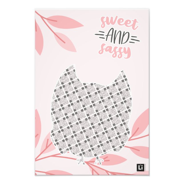 Impression Photo Lil'Inspirations #7 - Douce et impertinente (Devant)