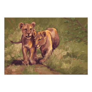Impression Photo Lion Cubs
