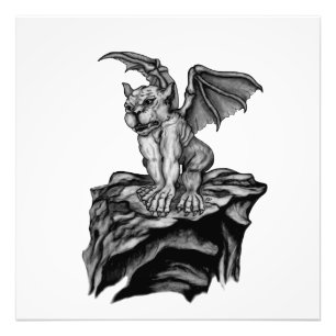 Impression Photo Little Golem Gargoyle