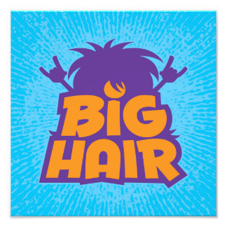 Impression Photo Logo Big Hair Band
