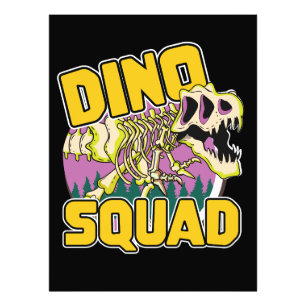 Impression Photo Logo Dino Squad