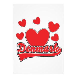Impression Photo Logo Love Denmark style vintage
