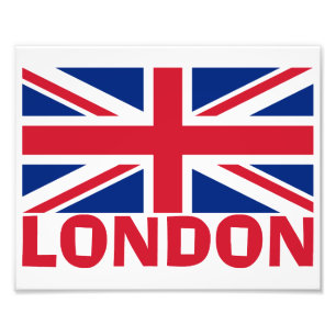 Impression Photo Londres en rouge