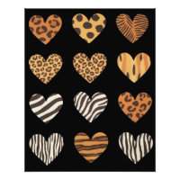 Love Heart Leopard Cute Valentine's Day