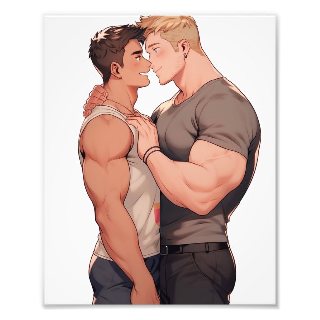 Impression Photo Love Man Gay Daddie Connaît Le Mieux (Devant)