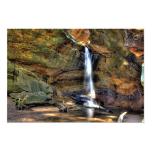 Impression Photo Lower Falls, Conkle's Hollow, Hocking Hills, Ohio