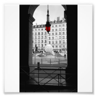 Impression Photo Lumière rouge 1