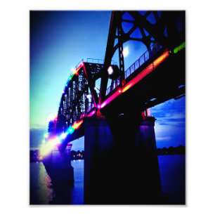Impression Photo Lumières du pont