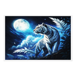 Impression Photo Lune d'argent