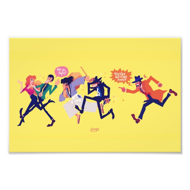 Impression Photo Lupin III the third heist print (Devant)