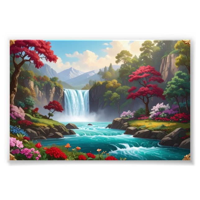 Impression Photo Lush" "Nature Fantasy Art Print (Devant)