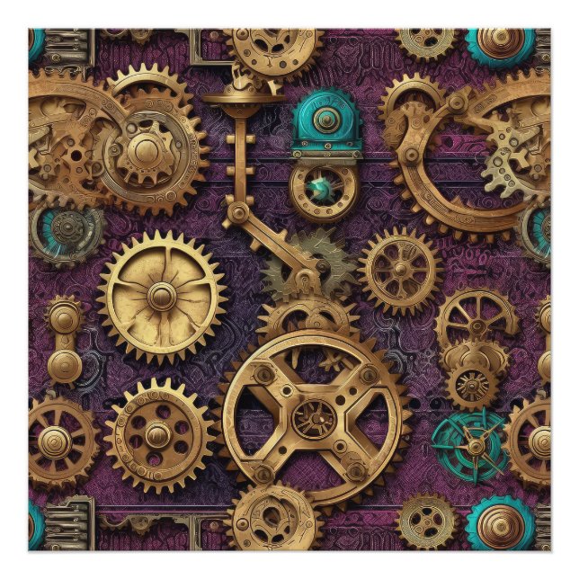 Impression Photo Machines à vapeur Imprimer (Devant)