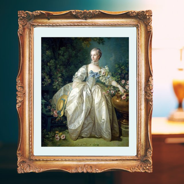 Impression Photo Madame Bergeret 1766 Boucher (Créateur téléchargé)