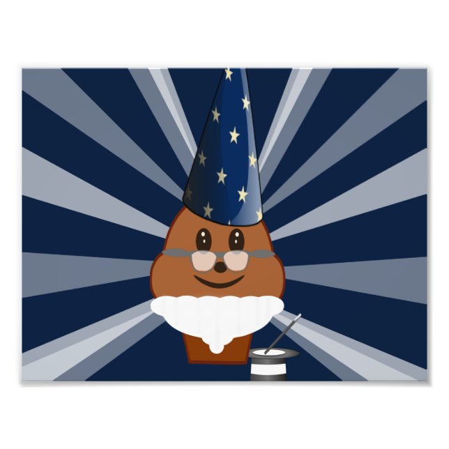 Impression Photo Magicien Cupcake (Devant)