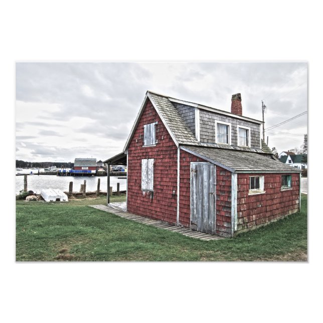 Impression Photo Maine Lobster Shack 19x13 (Devant)