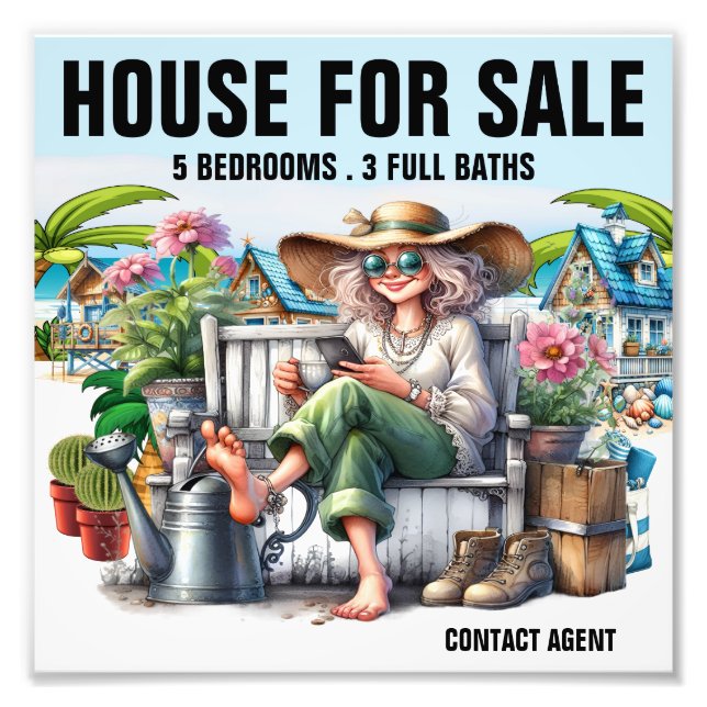 Impression Photo Maison à vendre (Devant)