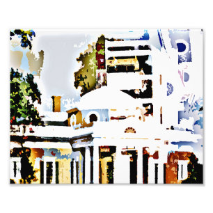 Impression Photo Maison de Monticello - de Thomas Jefferson en