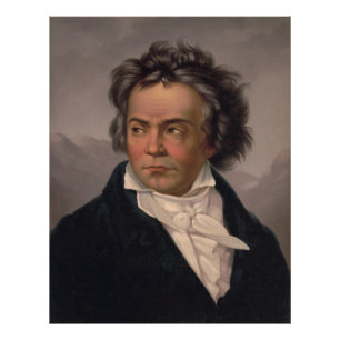 Impression Photo Maître Ludwig Beethoven Symphonie Musique Composit