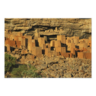 Impression Photo MALI, Pays Dogon. Tellem malien traditionnel