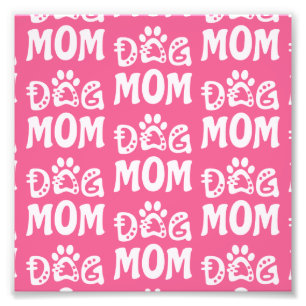Impression Photo Maman Chien