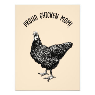 Impression Photo Maman poule !