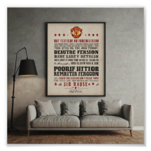 Impression Photo Manchester United