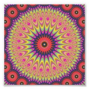 Impression Photo Mandala d'épine