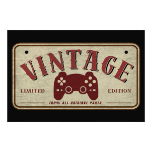 Impression Photo Manette Vintage Édition Limitée Pièces d'Origine
