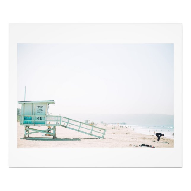 Impression Photo Manhattan Beach Lifeguard Shack (Devant)