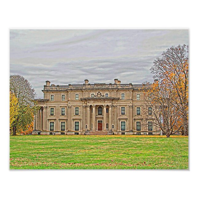 Impression Photo Manoir de Vanderbuilt (Devant)