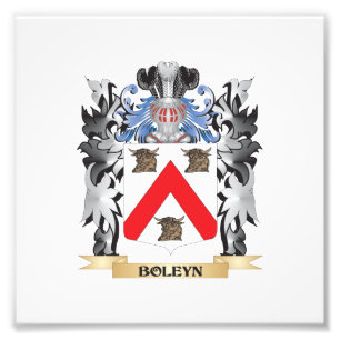 Impression Photo Manteau de Boleyn des bras - crête de famille