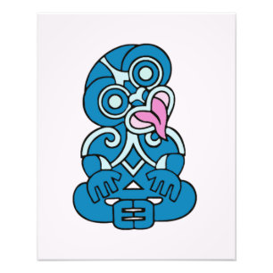 Impression Photo Maori Hei Tiki