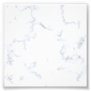 Impression Photo Marbre blanc
