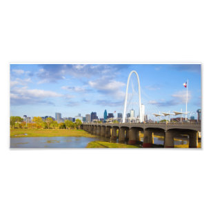 Impression Photo Margaret Hunt Bridge, Dallas, Texas