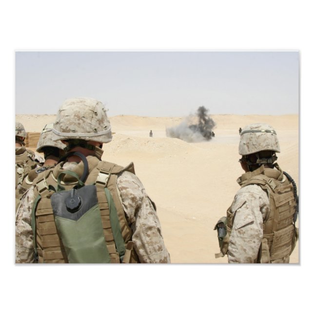 Impression Photo Marines et marins (Devant)