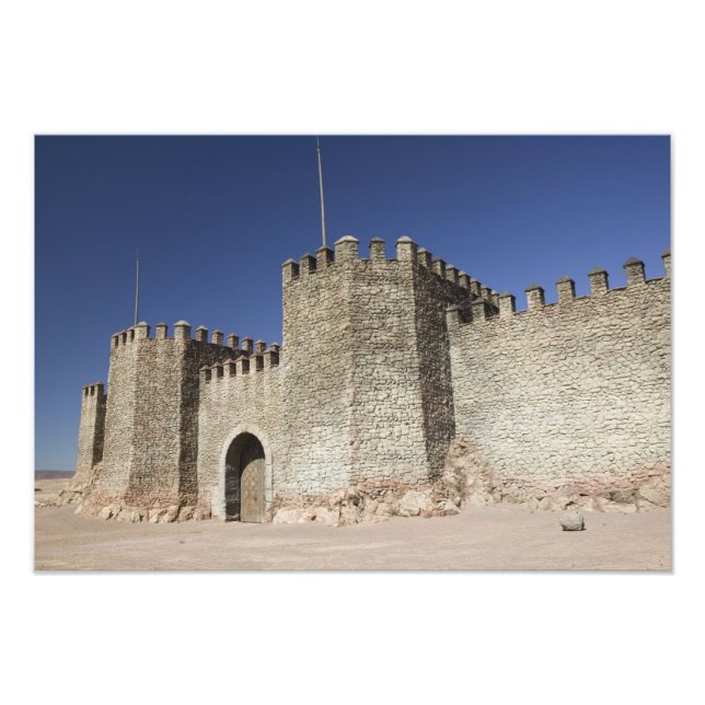 Impression Photo MAROC, au sud du Haut Atlas, OUARZAZATE : (Devant)