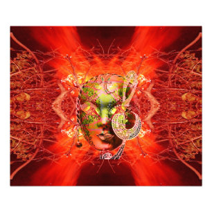 Impression Photo Masque d'incendie
