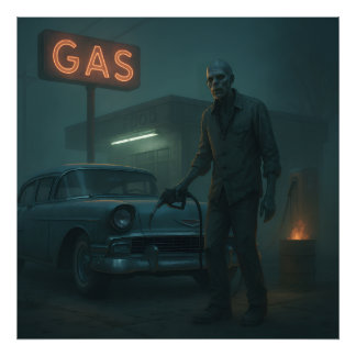 Impression Photo MCM Zombie Gare Station Art