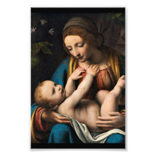 Impression Photo Med Kristusbarnet.pg de Madonna