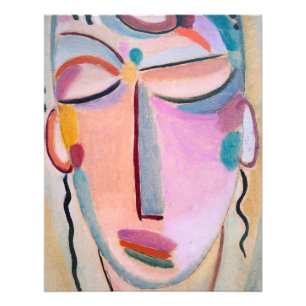 Impression Photo Méditation Alexej von Jawlensky Art figuratif