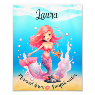 Impression Photo meilleur voeux affiche de Mermaid