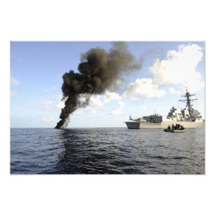 Impression Photo Membres de la garde côtière des USA