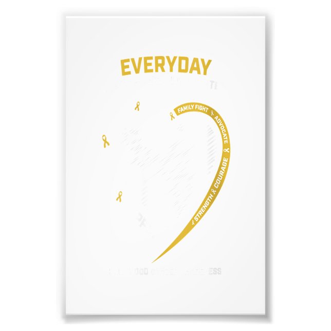 Impression Photo Mémoire D'Or De Ma Petite-Fille (Devant)