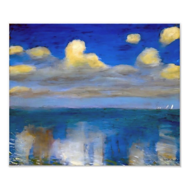 Impression Photo Mer | Emil Nolde | (Devant)
