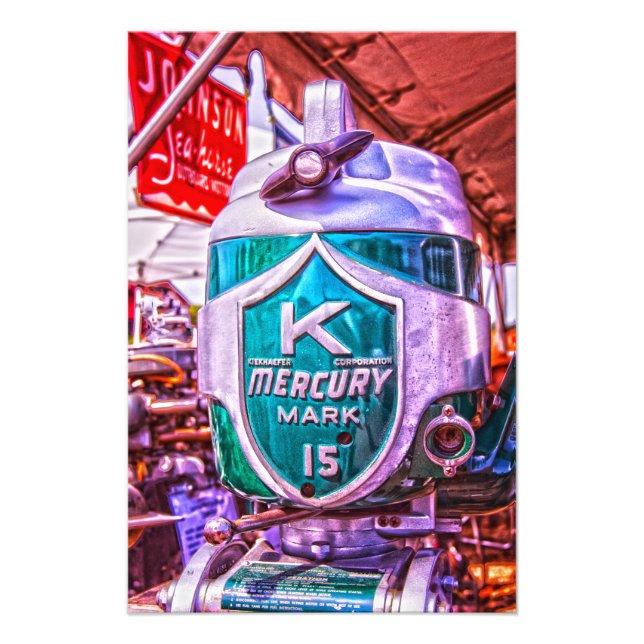 Impression Photo Mercure vintage (Devant)