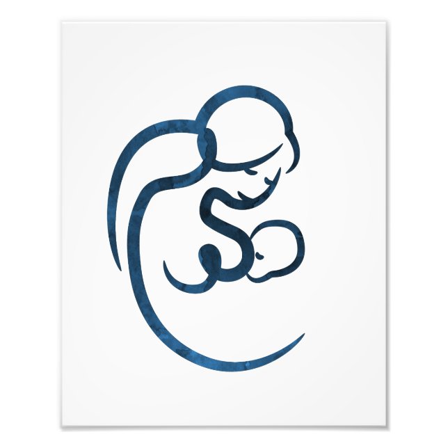 Impression Photo Mère allaitante (Devant)