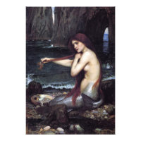 Mermaid by J W Waterhouse, 1901