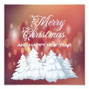 Impression Photo Merry christmas