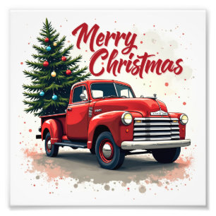 Impression Photo Merry christmas