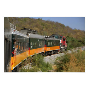 Impression Photo Mexique, Chihuahua, Copper Canyon. Vues depuis